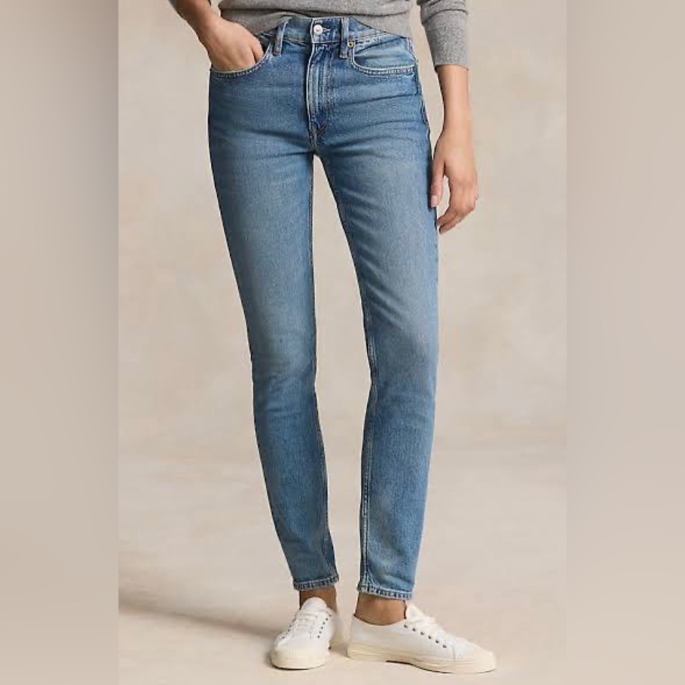 Polo Ralph Lauren Women’s Tompkins Mid Rise Skinny